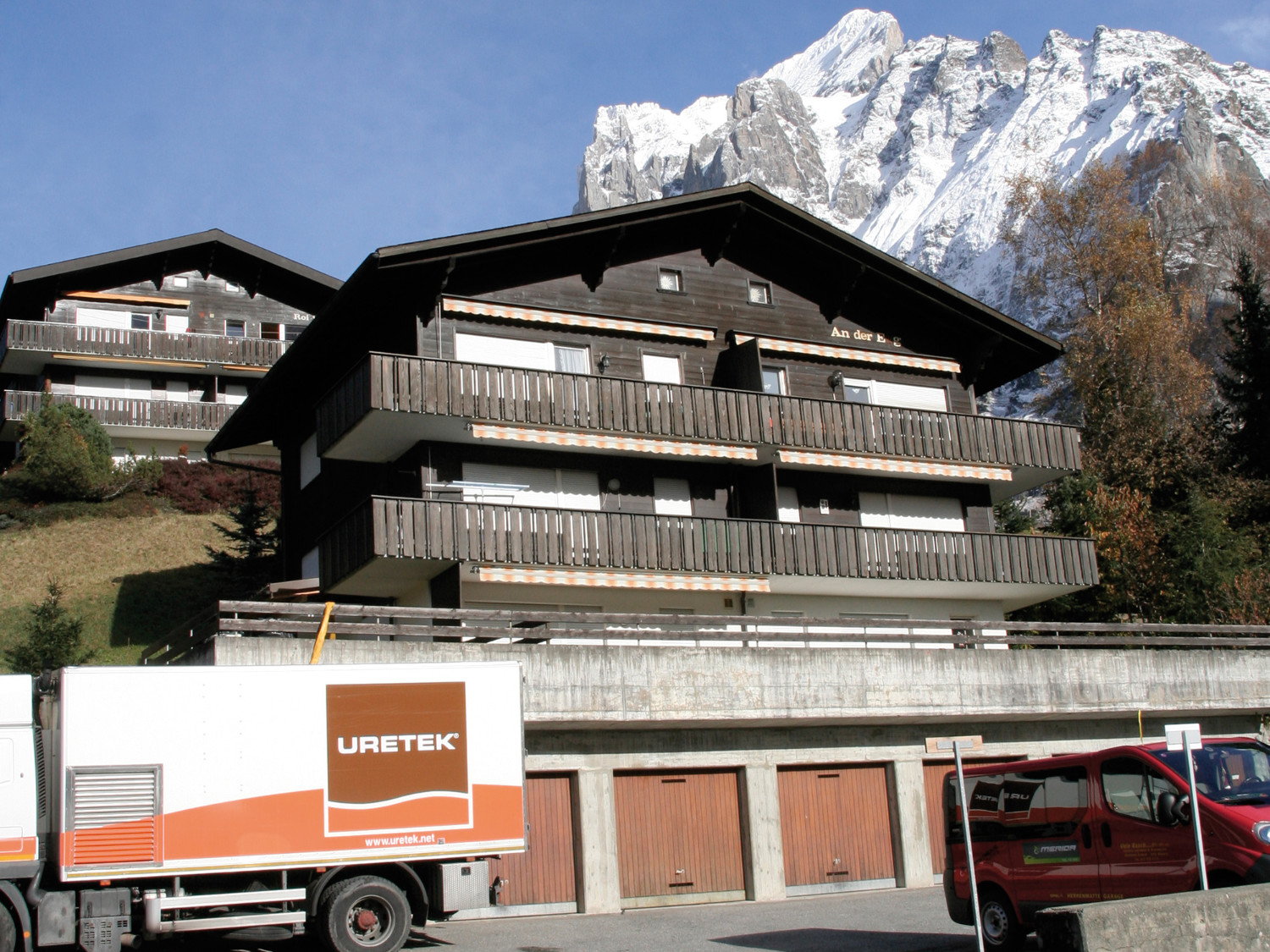 Abgesacktes Haus anheben und stabilisieren