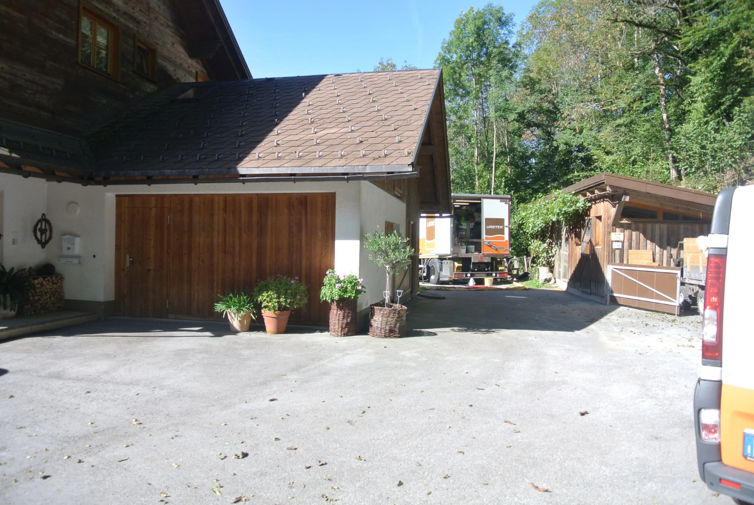 URETEK hebt Haus an
